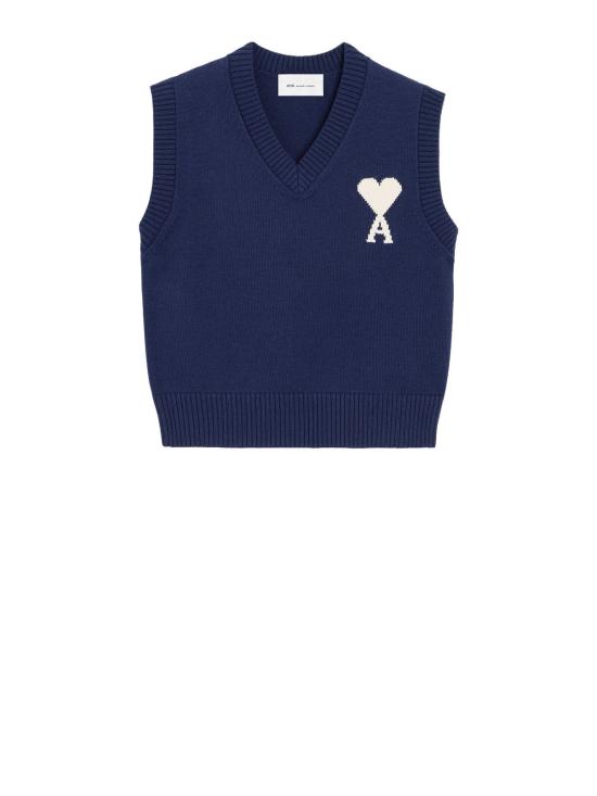  아미 베스트 Ami Alexandre Mattiussi Ami 재킷 Encre Ecru