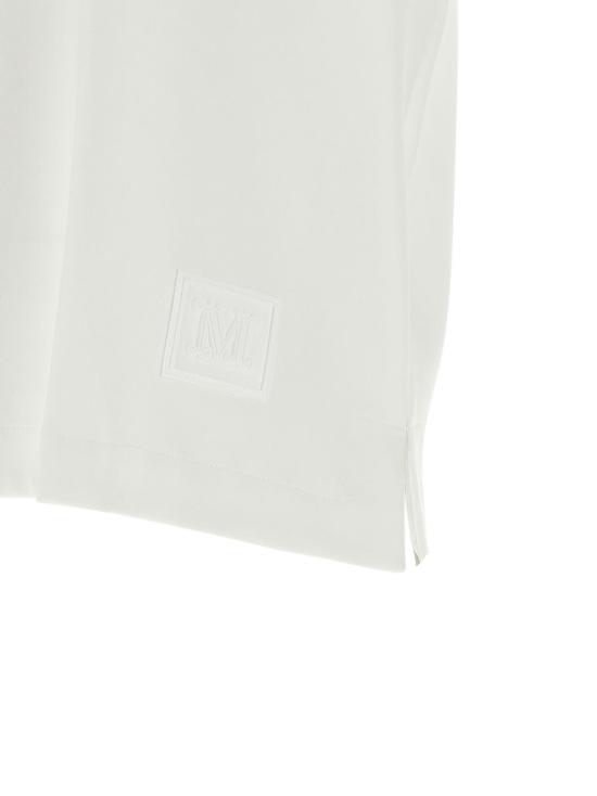  막스마라 반팔 티셔츠 MXM 베스트 티셔츠 화이트 - MAX MARA