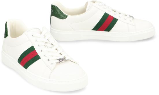  구찌 웹 스니커즈 757943AACAG 9055 White - GUCCI