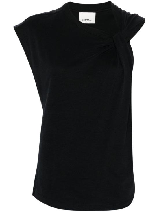 26SS 이자벨마랑 반팔 티셔츠 TS0175FAA1N41I 01BK BLACK