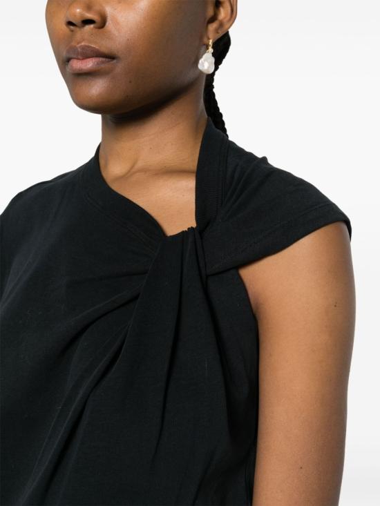 26SS 이자벨마랑 반팔 티셔츠 TS0175FAA1N41I 01BK BLACK - ISABEL MARANT
