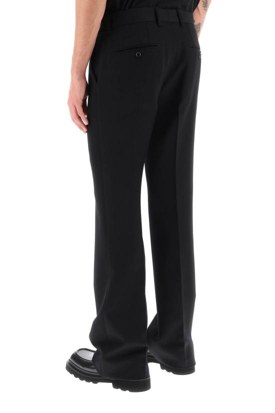  돌체앤가바나 스트레이트 팬츠 GZ25ATFU21E N0000 black - DOLCE & GABBANA