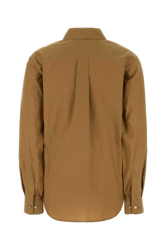  르메르 탑 카멜 포플린 셔츠 커민 - LEMAIRE