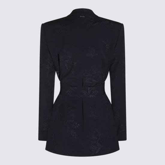  트윈셋 수트 자켓 스트레치 블레이저 블루 나이트 - TWINSET