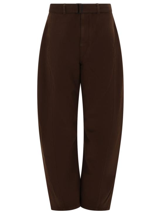 26SS 르메르 트위스트 벨티드 팬츠 PA326 LD1068BR423 BROWN