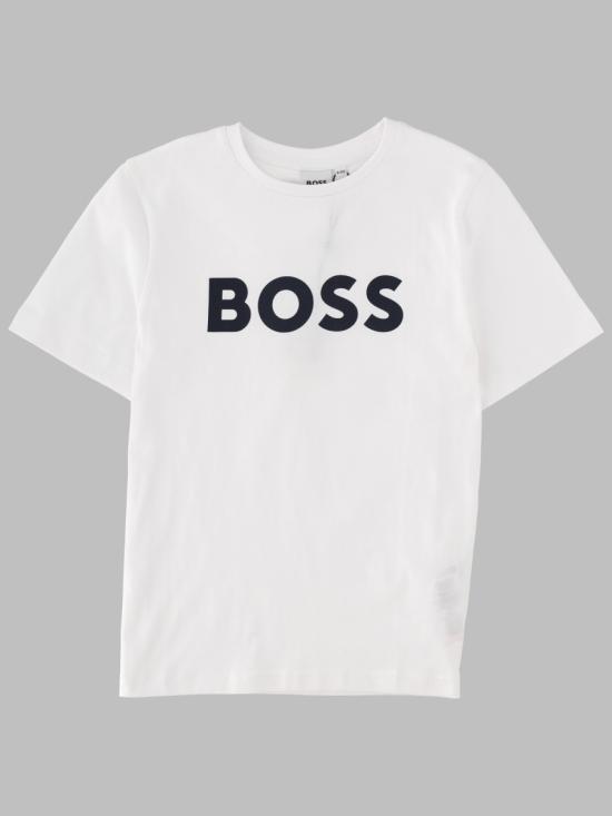 26SS [키즈] 보스 티셔츠 J25P24K 10P WHITE