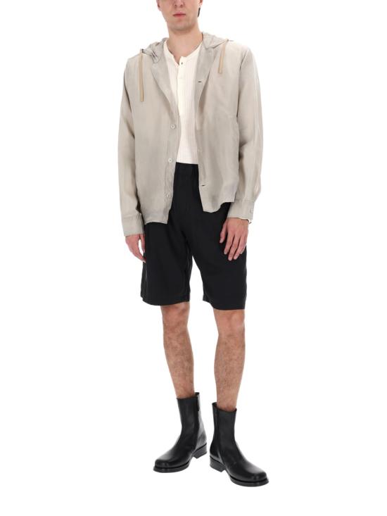 26SS 아워레가시 레저 쇼츠 스틸 블랙 캄 쿠프로 코튼 M2264LSB STILLBLACKCALMCUPROCOTTON - OUR LEGACY