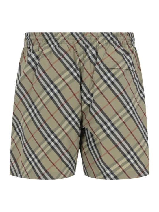 26SS 버버리 체크 스윔팬츠 8121537 C4053 GREEN - BURBERRY