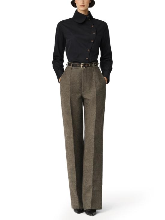 26SS 비비안웨스트우드 셔츠 1501006F W009QN401 BLACK - VIVIENNE WESTWOOD