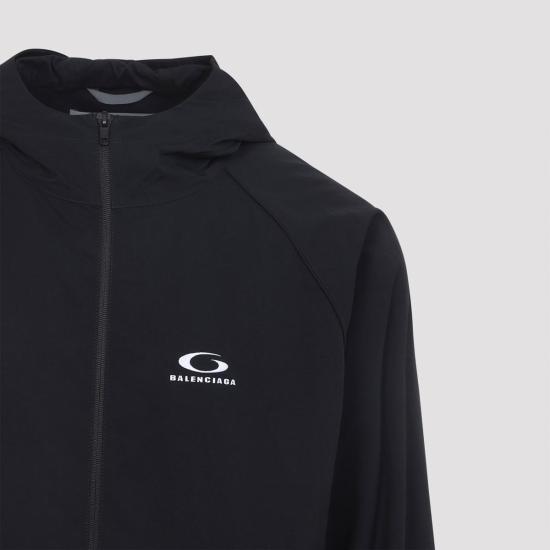  발렌시아가 자켓 테크니컬 트랙수트 재킷 블랙 - BALENCIAGA