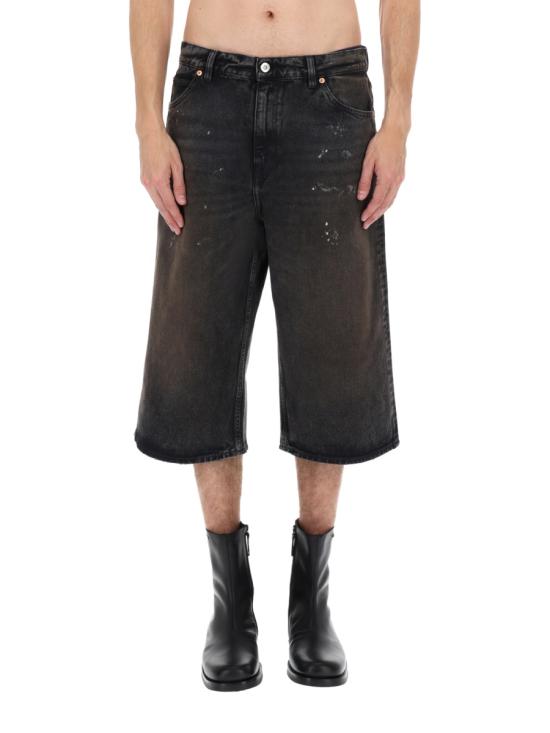 26SS 아워레가시 카프리 컷 네뷸라 워시드 버뮤더 쇼츠 M2265CN NEBULAWASH GREEN - OUR LEGACY