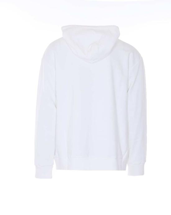  MM6 메종마르지엘라 긴팔 티셔츠 Mm6 메종 마르지엘라 스프레이 로고 스웨트셔츠 화이트 - MM6 MAISON MARGIELA