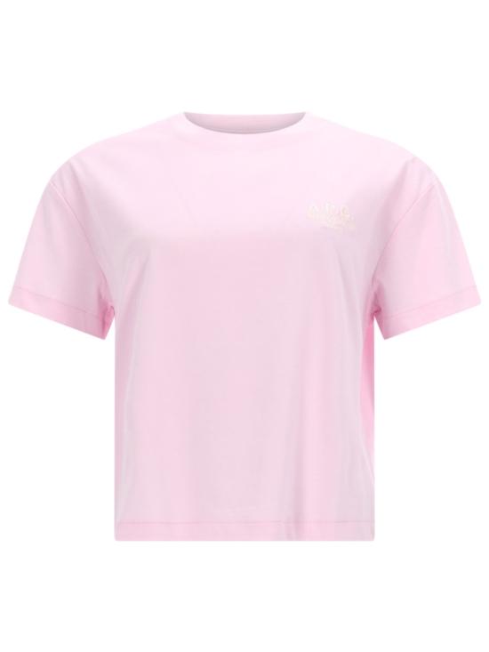 26SS 아페쎄 루 마담 박시 티셔츠 COHBM F26389 FLA PINK