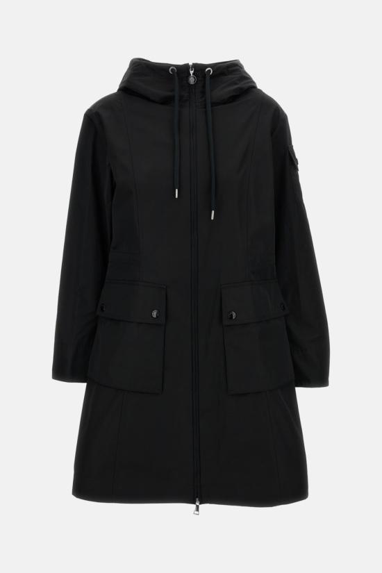  몽클레어 패딩 몽클레르 라에르테 롱 파카 코트 블랙