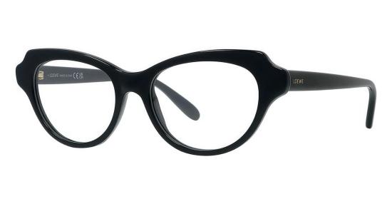  로에베 안경 슬림 LW50107 I 블랙 - LOEWE