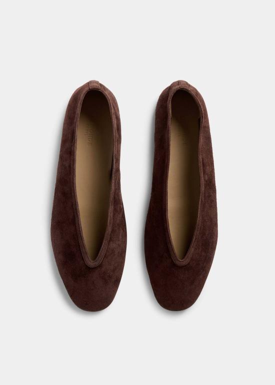  르 몽드 베릴 뮬/슬리퍼 루나 슬리퍼 플랫