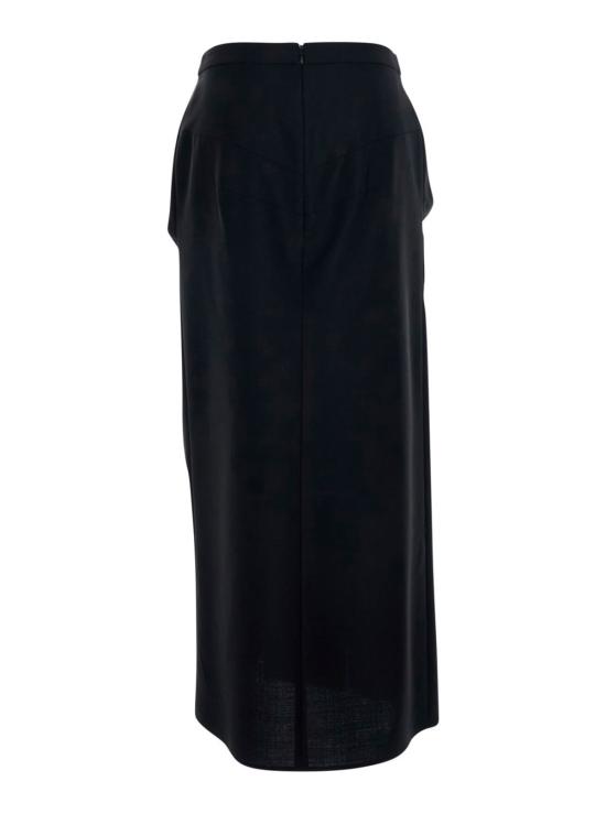  지방시 스커트 랩 펜슬  블랙 - GIVENCHY