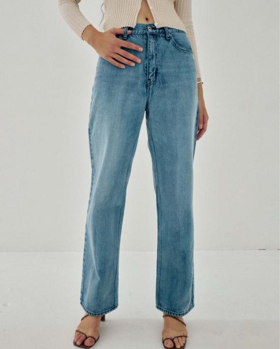  사야카 다비스 뉴욕 데님 팬츠 사야카 데이비스 뉴욕 레귤러핏 데님 진 - SAYAKA DAVIS NEW YORK