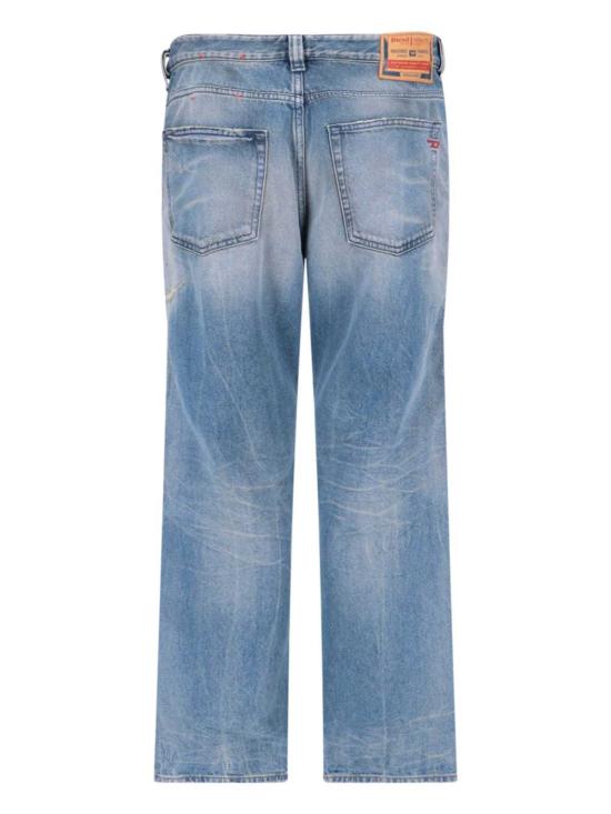  디젤 데님 팬츠 2024 D 맥스 09 N30 스트레이트 진 블루 - DIESEL