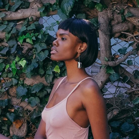  밍유왕 이어링 콩 모양 귀걸이