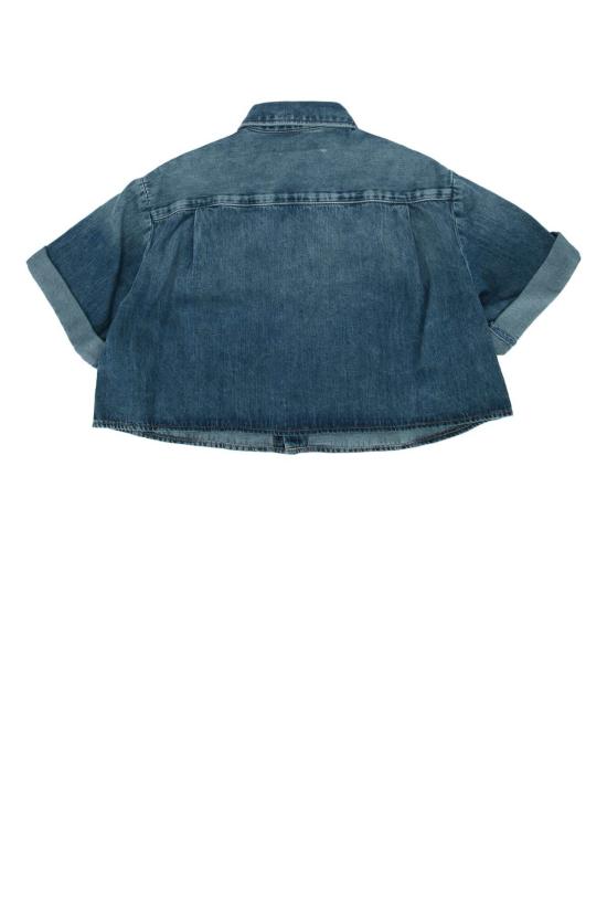  [키즈] MM6 메종마르지엘라 데님 자켓 키즈 Mm6 메종 마르지엘라 Mm6c31u 셔츠 M601 - MM6 MAISON MARGIELA