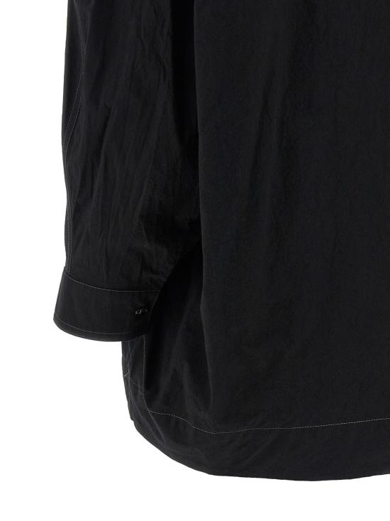  르메르 블라우스 와 스카프 셔츠 블랙 - LEMAIRE