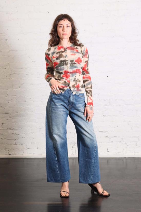  타나카 데님 팬츠 보이 진 팬츠 - TANAKA