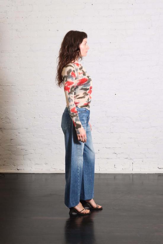  타나카 데님 팬츠 보이 진 팬츠 - TANAKA