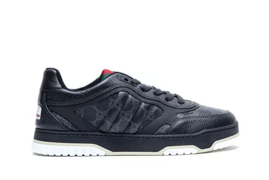  구찌 스니커즈 리 웹  블랙