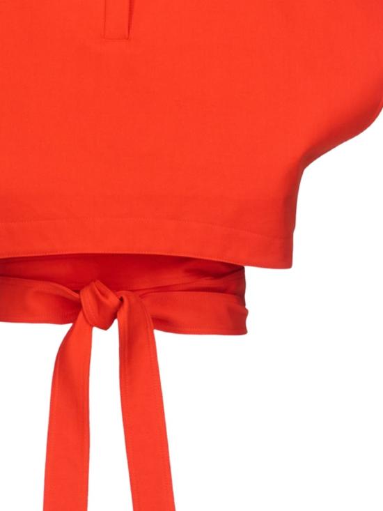 26SS 알라이아 민소매 티셔츠 AA9H1479W112C 319 Orange - ALAIA