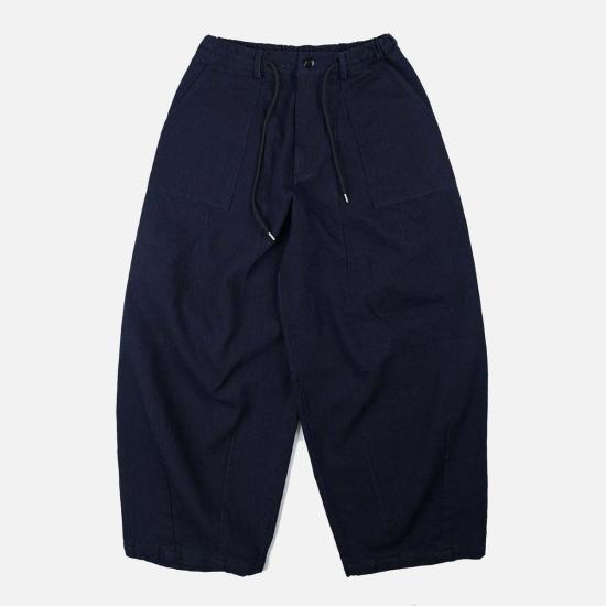  프리즘웍스 데님 사시코  벌룬 팬츠