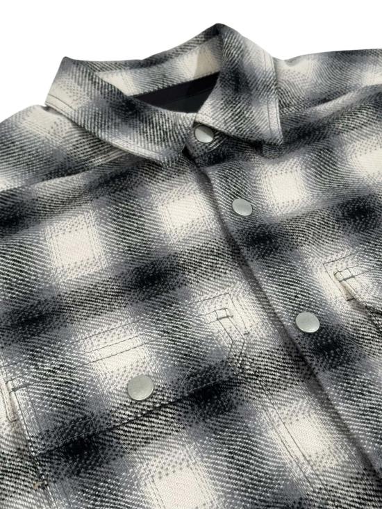  릭 오웬스 탑 크롭 아우터셔츠 - RICK OWENS