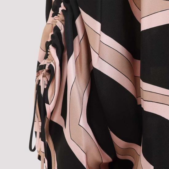  푸찌 숏 원피스 푸치 실크 미니 드레스 - PUCCI