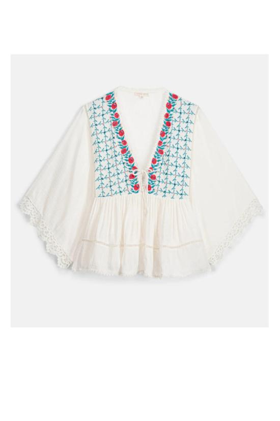  루이스미샤 블라우스 루이스 미샤 에밀라  크림