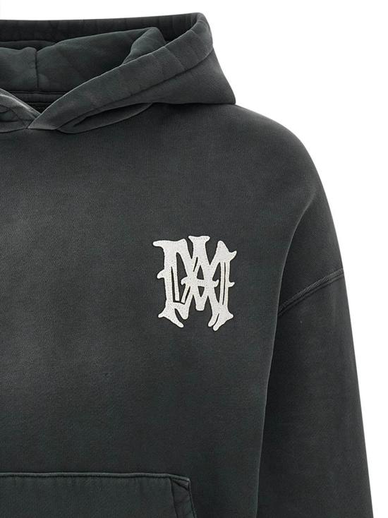  아미리 긴팔 티셔츠 할리우드 후드티 블랙 - AMIRI