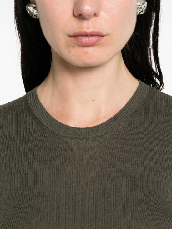 26SS 피비 파일로 반팔 티셔츠 DK103 KC0042707MG Green - PHOEBE PHILO