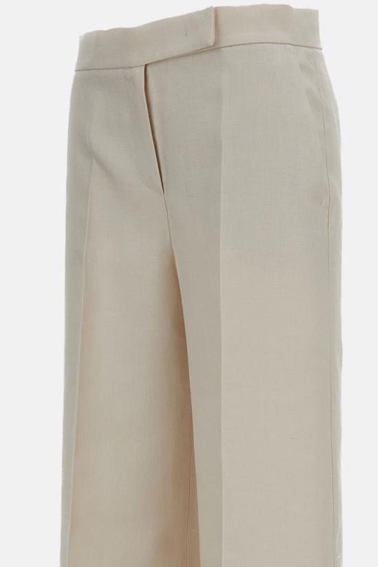  막스마라 스트레이트 팬츠 막스 마라 바데세 베이지 팬츠 - MAX MARA
