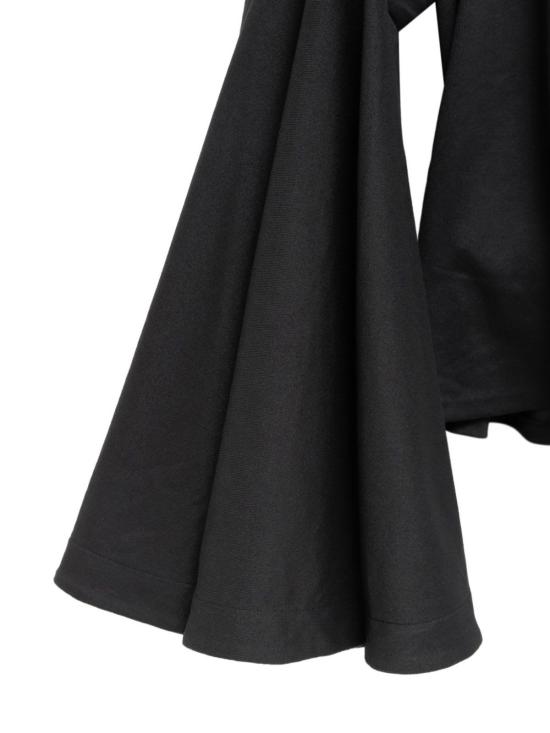  자크뮈스 블라우스 Jacquemus La Cache Coeur Ventadou 탑 블랙 - JACQUEMUS