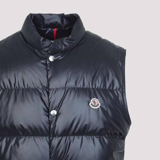 몽클레어 베스트 몽클레르 레스티고 질레 네이비 - MONCLER