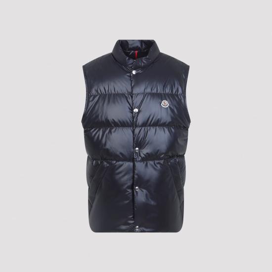  몽클레어 베스트 몽클레르 레스티고 질레 네이비 - MONCLER