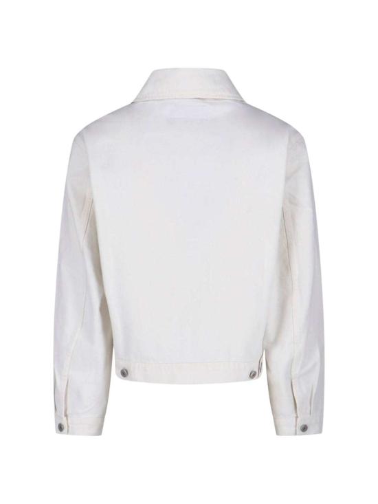  르메르 자켓 트러커 재킷 화이트 - LEMAIRE