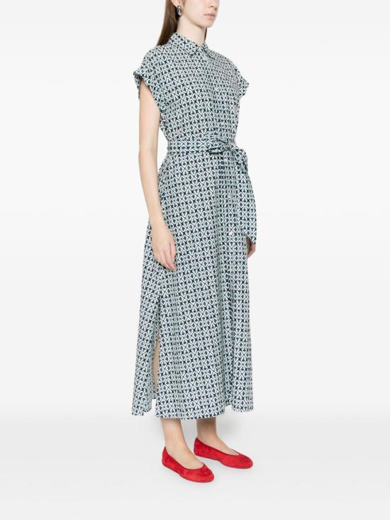 26SS 울리치 롱 원피스 CFWWDR2021FR UT540231219 Blue - WOOLRICH