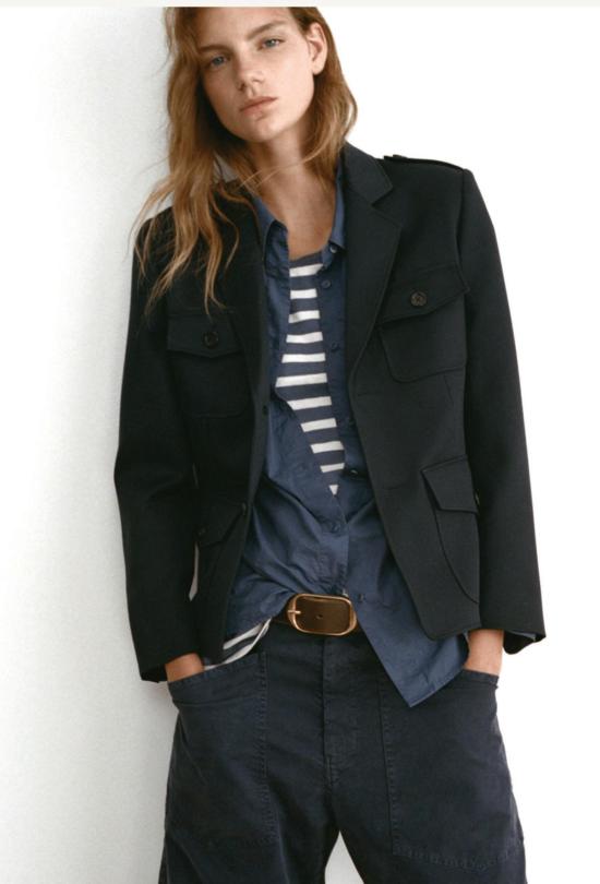  닐리로탄 스트레이트 팬츠 닐리 로탄 트라이베카 빈티지 워싱 코튼 팬츠 - NILI LOTAN