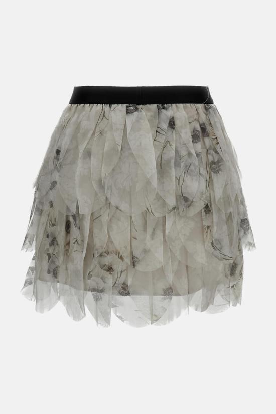  막스마라 숏 스커트 탈코 미니 스커트 그레이 - MAX MARA