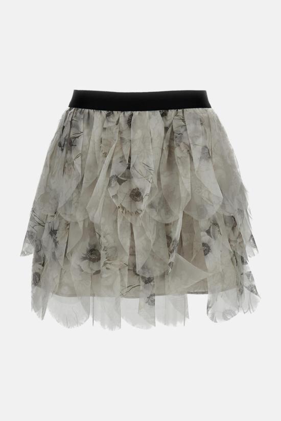  막스마라 숏 스커트 탈코 미니 스커트 그레이