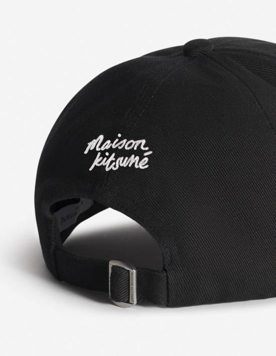  메종키츠네 모자 메종 키츠네 더블 폭스 헤드캡 앤트러사이트 - MAISON KITSUNE