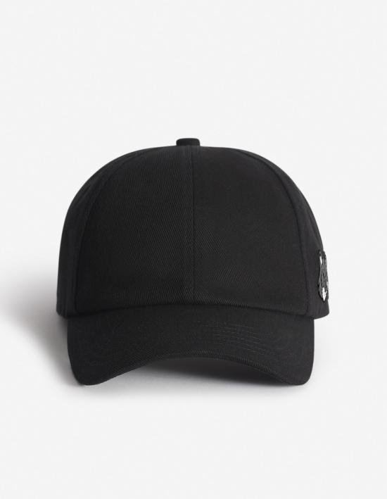  메종키츠네 모자 메종 키츠네 더블 폭스 헤드캡 앤트러사이트 - MAISON KITSUNE