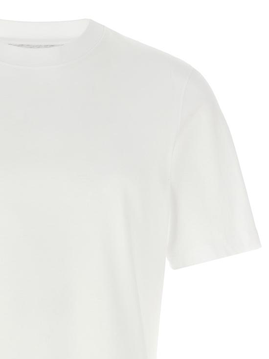 26SS 브루넬로 쿠치넬리 코튼 저지 크루넥 티셔츠 M0B131308C6159 White - BRUNELLO CUCINELLI