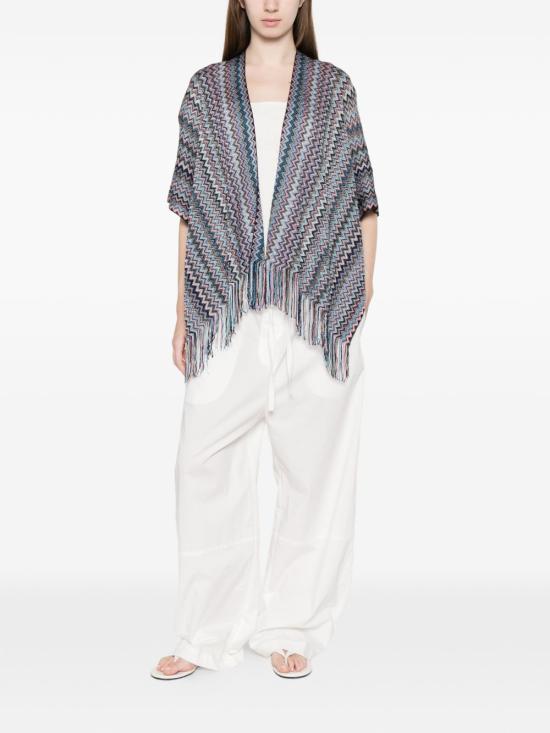 26SS 미소니 자켓 5P2SVMDA498 0003 Blue - MISSONI