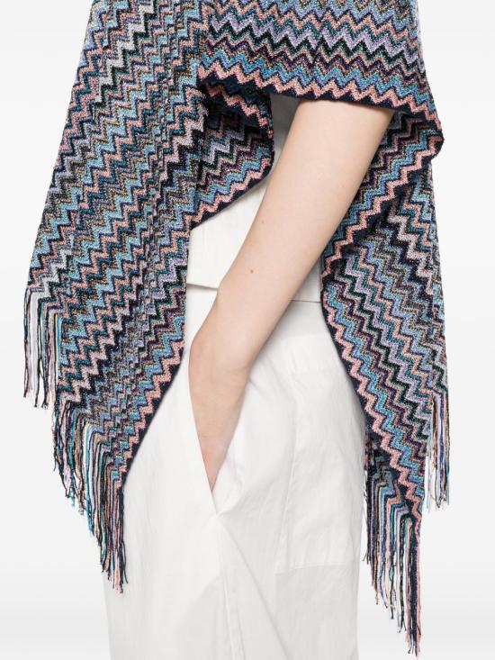 26SS 미소니 자켓 5P2SVMDA498 0003 Blue - MISSONI